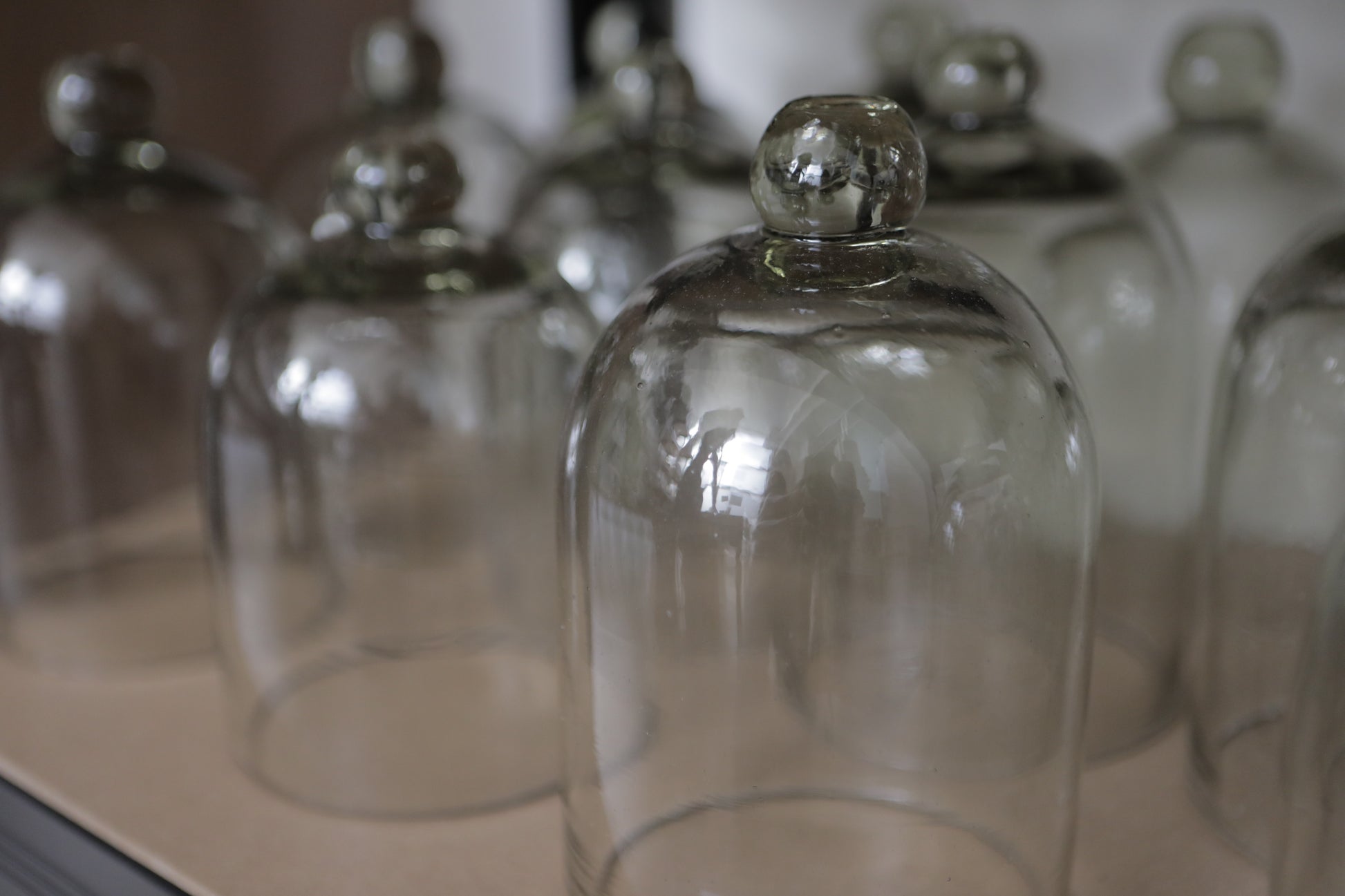 Capelo de vidrio soplado decorativo elegante hecho en Mexico