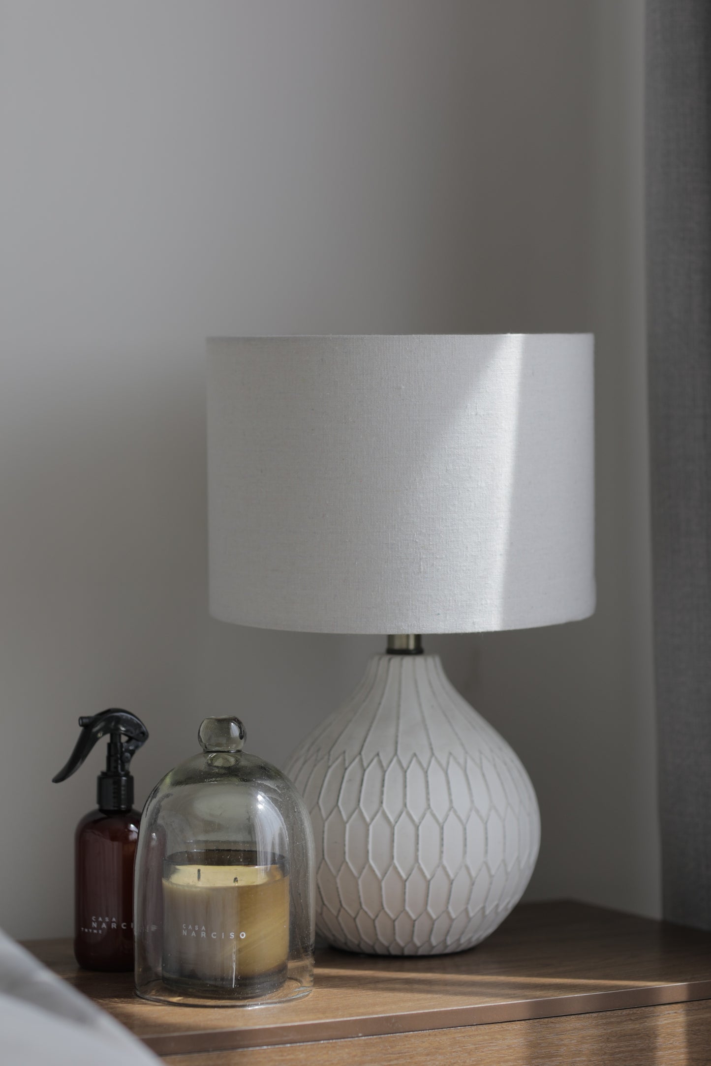 Capelo decorativo de vidrio soplado mexicano transparente