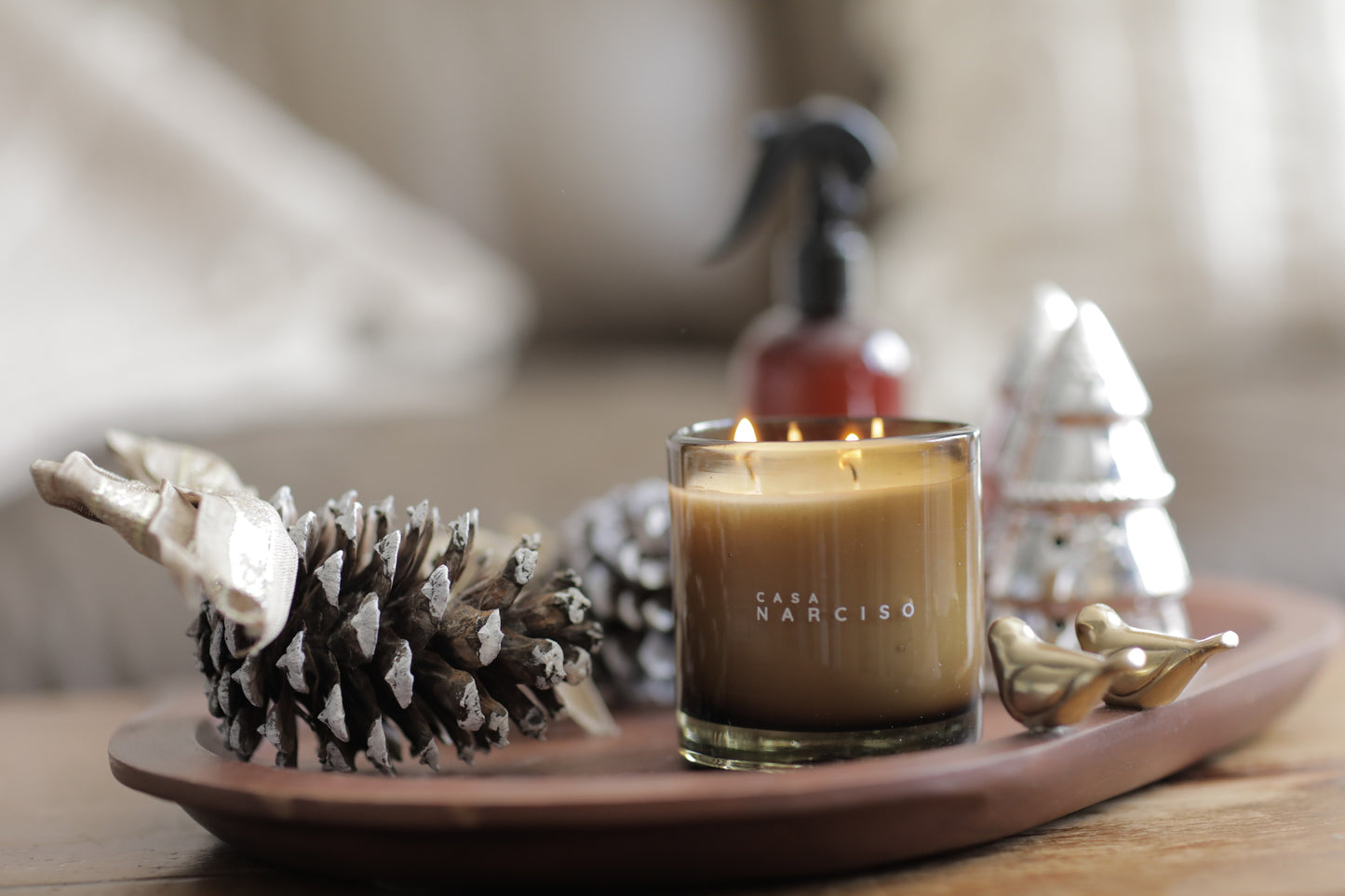 vela de cera de soya en vidrio soplado artesanal hecho en mexico con fragancias premium para ambiente acogedor en el hogar o para ser el regalo perfecto