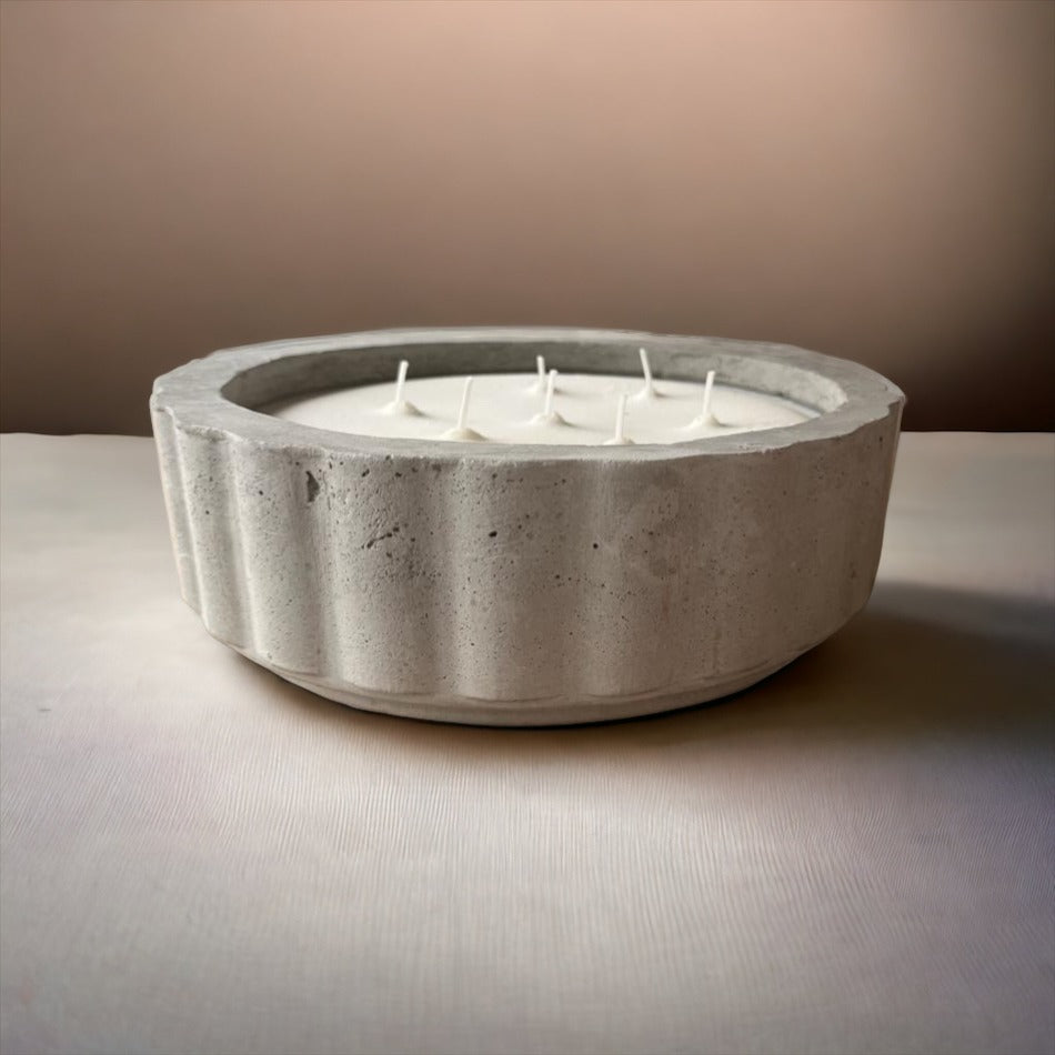 vela de cera de soya tamaño grande con fragancia de lujo